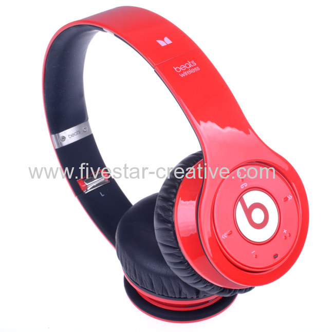 Monster Beats Wireless Bluetooth On Ear Headphones in Red