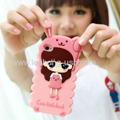sweet girl Silicone Phone Cases