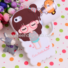 sweet girl Silicone Phone Cases