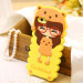 super cute silicone phone case for iphone4s