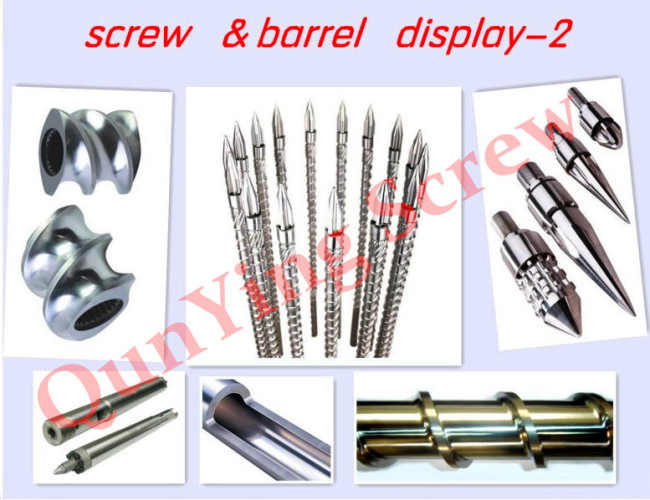 injection molding bimetallic barrel & screw