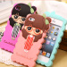 Animal shaped 3D silicone phone case