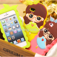 2014 Prince and princess cartoon silicone phone shell