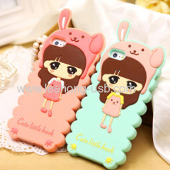 2014 Prince and princess cartoon silicone phone shell