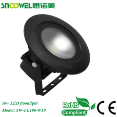 NEW 10W COB Led Projector Lights wit black shell