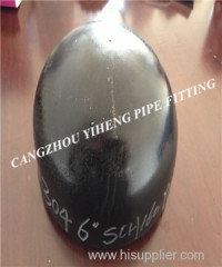 Provide Seamless Steel Pipe Fittings Cap