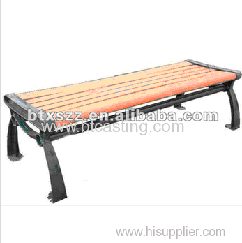 Street Cast Iron Waiting Bench outdoor iron bench