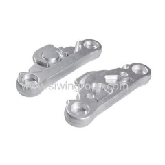 Forged motorcycle bottom top triple clamp Racing components handle bar mounts riser clamp actuating lever mping