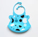 100% Silicone baby bibs protect child from dirty easy wash