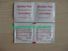 Medical non-woven sterile 70% isopropyl Alcohol Pads