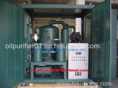 Double-stage vacuum Insulating oil regeneration machine