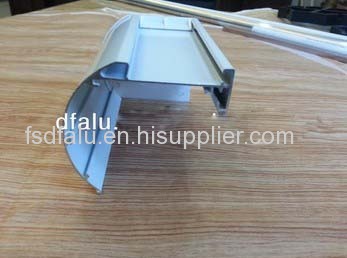 aluminium roller blind frame profile/curtain rail/ curtain track/ roller blind