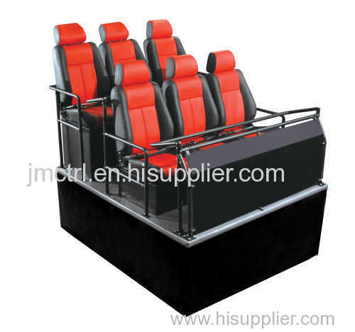 home theater system 5D theatre core systemchina manufacture 6DOF 6seats pnematic chair platform