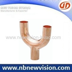 Air Conditioner Copper Fittings - Copper Tripods & Cross Over Bends