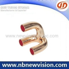 Air Conditioner Copper Fittings - Copper Tripods & Cross Over Bends