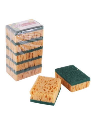 Normal Size Seaweed Sponge,Kitchen Sponge Scrubber