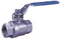 two piece ball valve