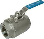 two piece ball valve