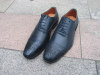 Deep Blue Handmade Bespoke Men's Oxford Shoe Genuine Leather Shoes Casual Shoes Free Shipping