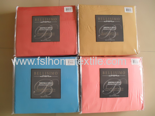 75 gsm Stock Solid Microfiber Sheet Set