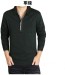 Leisure men's long sleeve POLO lapels cotton T-shirt