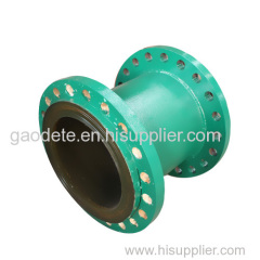 Steel-lined polyurethane slag discharge pipe (large diameter), steel-lined polyurethane dual anti pipe (large diameter)