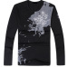 Men's fashion long-sleeved T-shirt mercurial