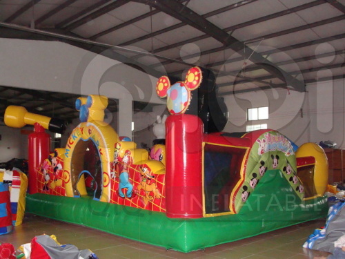 Inflatable Mickey Park for backyard