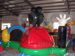 Inflatable Mickey Park for backyard