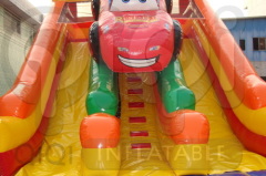 INFLATABLE DISNEY CARS DOUBLE LANE SLIDE