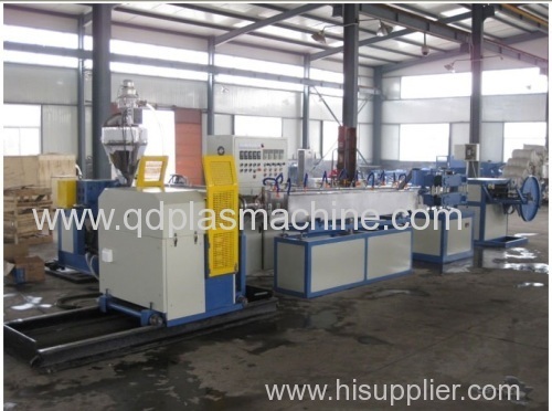 PVC spiral strenghthed hose production line