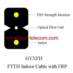 Fiber to the home cable indoor application 1 core