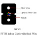 Indoor FTTH drop cable