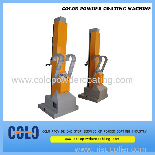 Automatic powder coating reciprocator