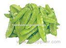 IQF 4-7CM Freezing Fresh Beans , New Crop IQF Frozen Pea Pods for Restaurants