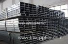 BS1387 Q235 Square Galvanized Steel Tube / FBE Pipe For Structure
