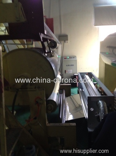 corona treatment for coating machine