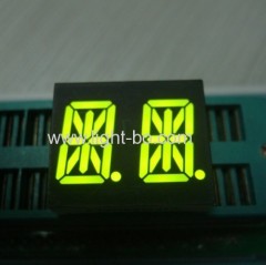 Ultra Blue 14 Segment LED Display Common Anode 0.54