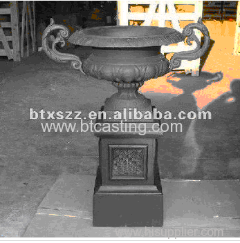 High Quality,corrosionresistant, all colors,cast iron garden flower pots with best price