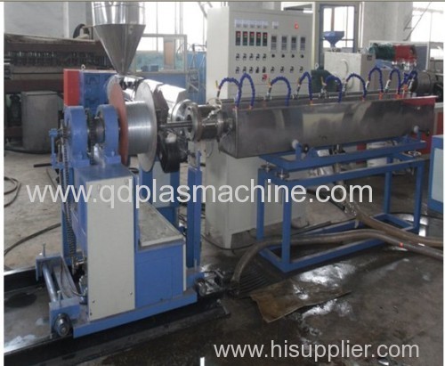 PVC steel wire spiral strengthed hose extrusion production line