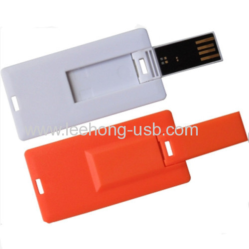 Promotional credit card usb flash drive