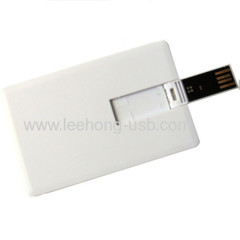 Promotional credit card usb flash drive