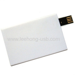 Promotional credit card usb flash drive