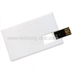 Promotional credit card usb flash drive