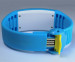 OEM 3D calorie pedometer USB watch with wristband