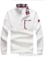 Men and women is pure color cotton sportswear of the four seasons