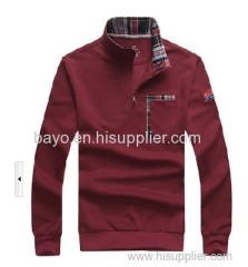 Men and women is pure color cotton sportswear of the four seasons