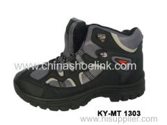 High quality China men hiking shoes with shock absorption outsole (KY-MT-1303)