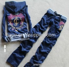 Women velvet leisure sport suit