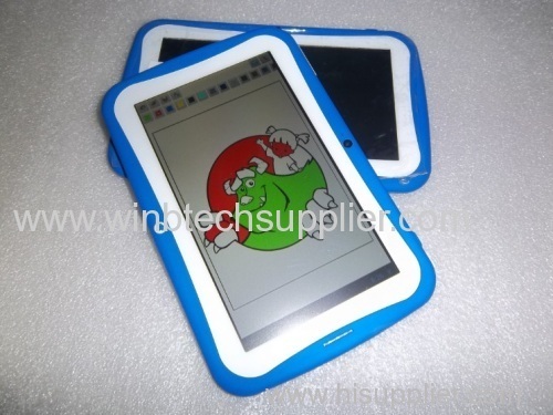 android4.2 HD 1024*600 7inch kids tablet pc with 2 interface dual core rockchip3028 1gb ddr dual camera with HDMI